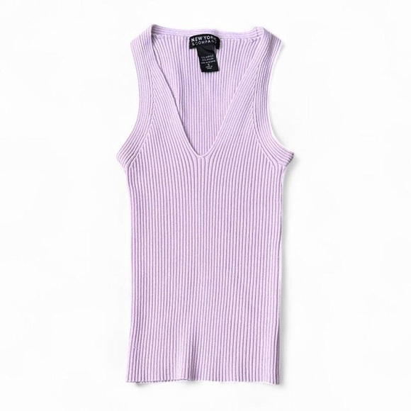 Y2K Ribbed Tank Top - Picture 4 of 4